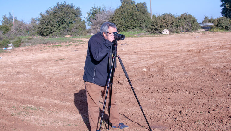 צילום נוף עם חצובה