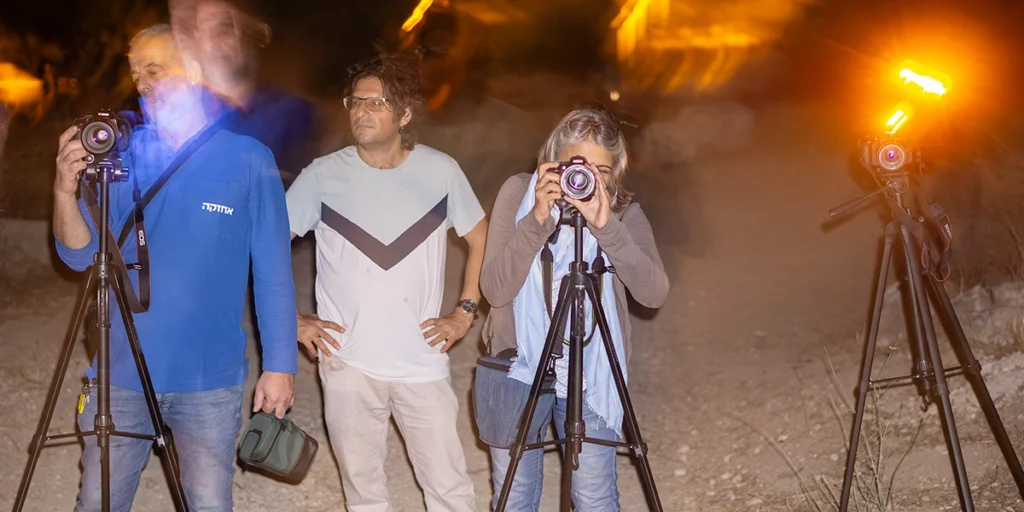 סיור צילום לילה בגבעת התיתורה – תרגול צילום למתחילים במודיעין במסגרת קורס צילום מעשי