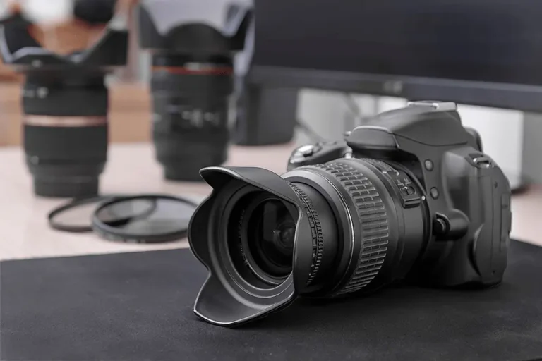 מצלמת DSLR משומשת עם עדשות ופילטרים — מדריך קנייה